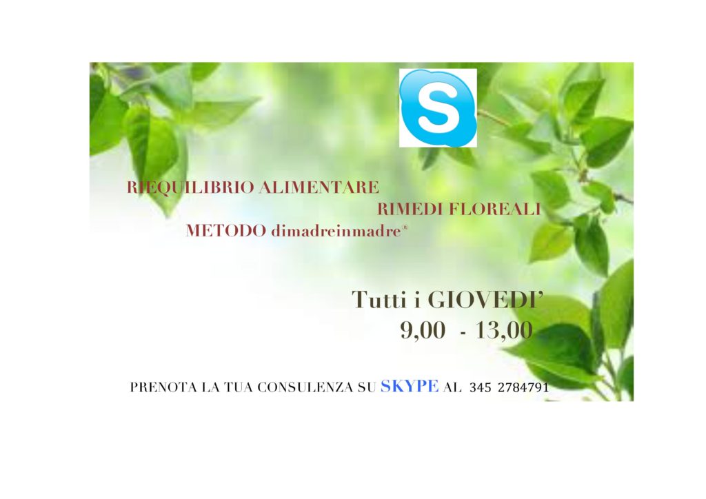 SKYPE consulenze @ skype